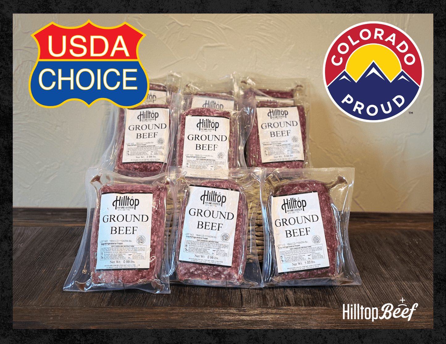 TEST Prime Ground Beef Bundle - Hilltop Beef