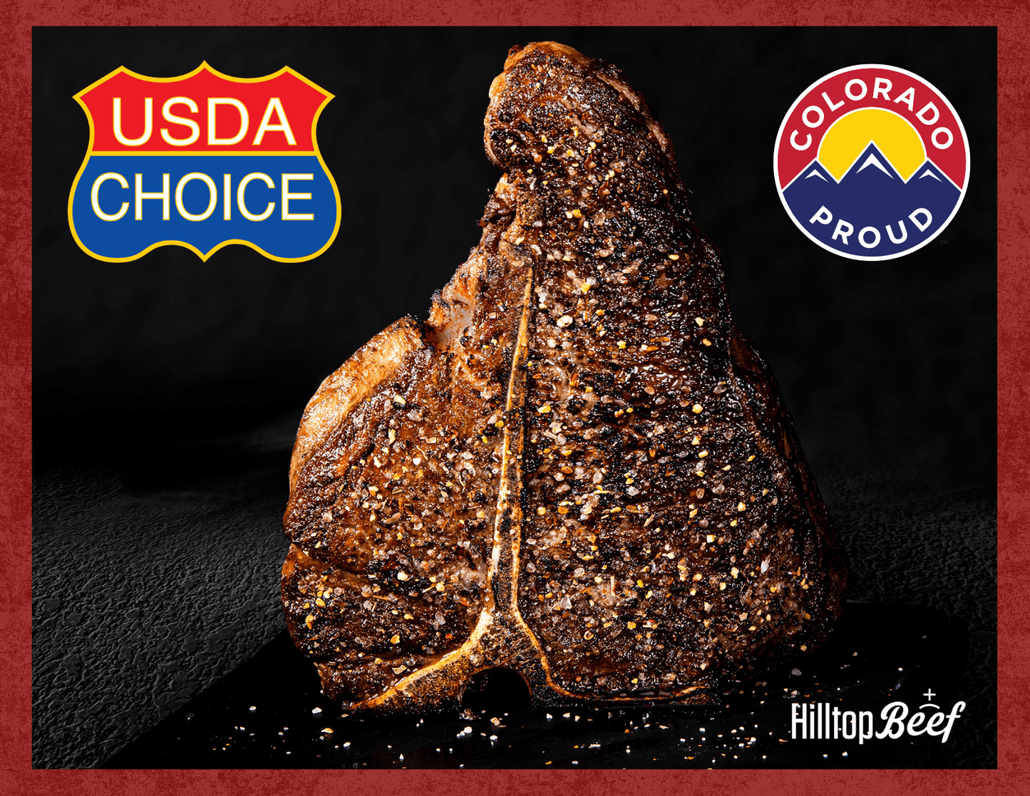 Colorado Raised Angus Beef - Large Quarter - Hilltop Beef