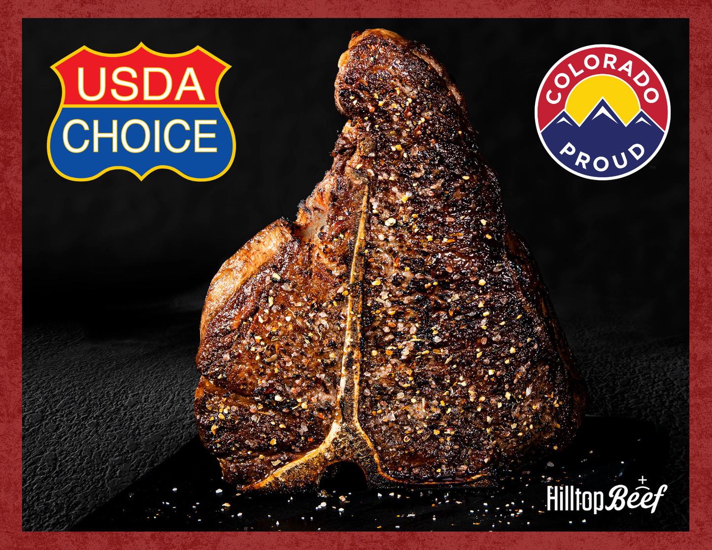 Colorado Raised Angus Beef - Large Quarter - Hilltop Beef