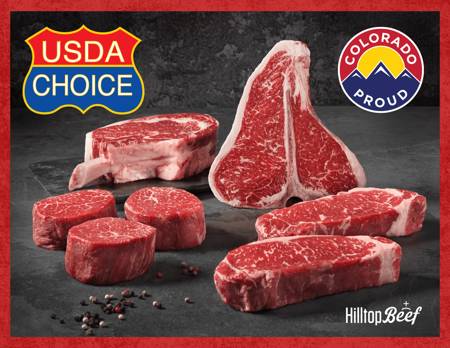 Deposit -Customizable Choice Hilltop Angus Beef Quarter - Hilltop Beef