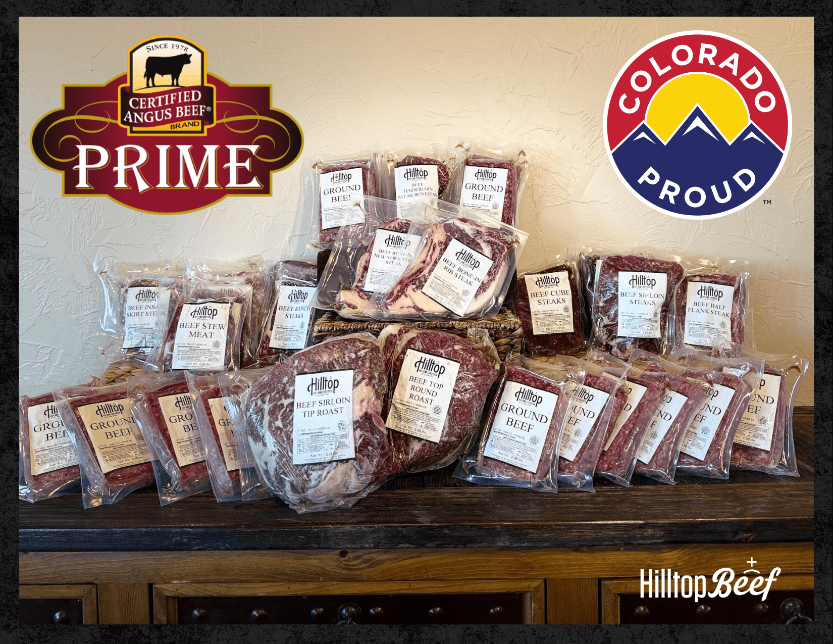 Prime Steak & Staples Bundle - Hilltop Beef